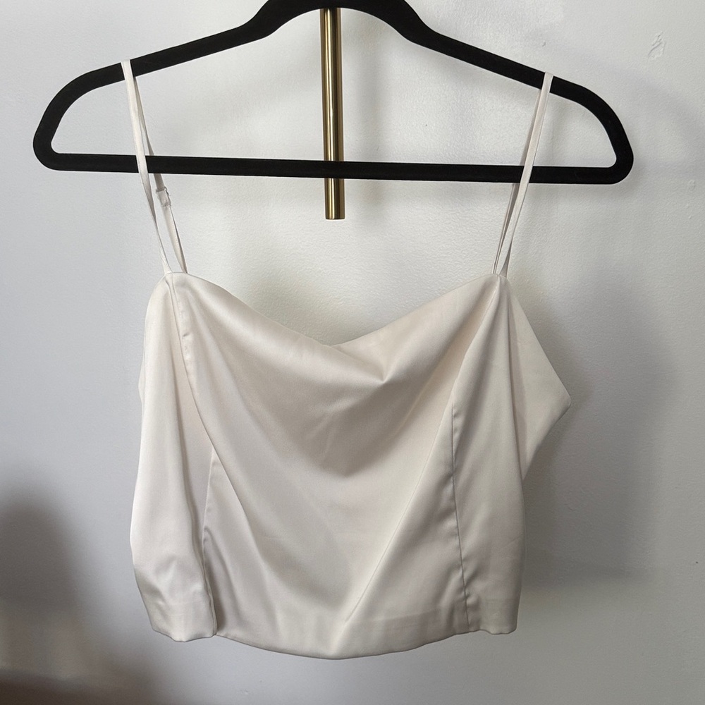 Sunday Best White Crop Top